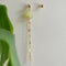 "The Eccentric" Gemstone Earring | 14kt Gold Filled Jade Earring