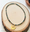 Adinkra Gemstone Choker | Indian Agate Gemstone Necklace | Boho Necklace