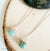 Amazonite Necklace | 14kt Gold Filled Necklace | Sterling silver Necklace