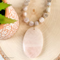"Call it Love" Gemstone Necklace | 14kt Gold Long-Beaded Necklace