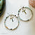 Amazonite Gemstone and Ankh Earrings